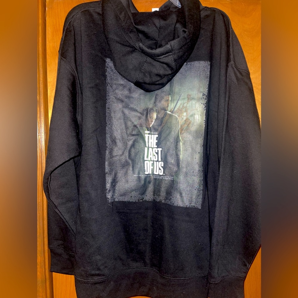The Last of Us Black Hoodie 2x